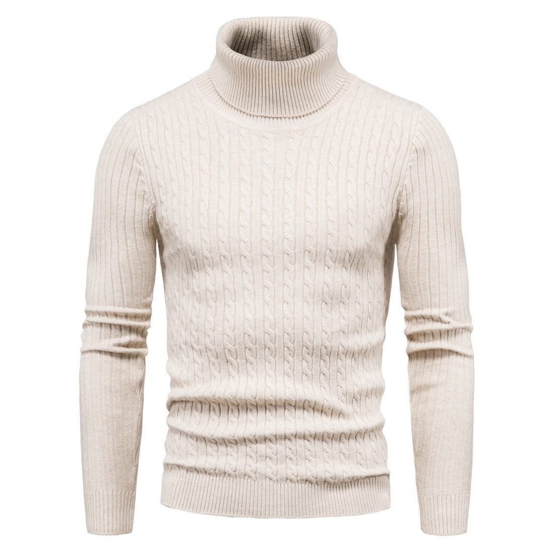 Suéter Masculino de gola alta de Lã - Conforto e Durabilidade